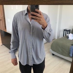 Bugatchi OoohCotton Dress Shirt - Men’s Large